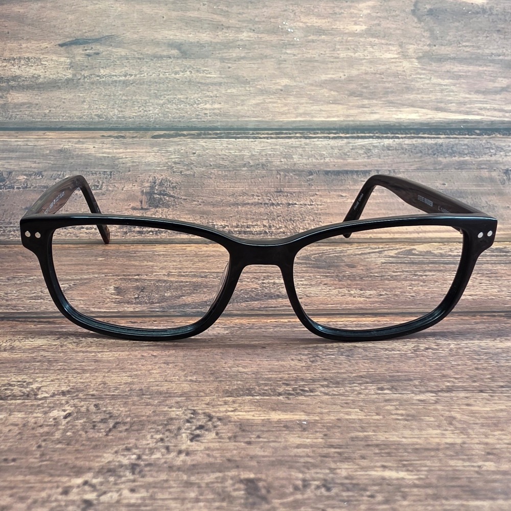 Steve Madden COLTT Black Rectangular Eyeglasses 56-17-145
FRAMES ONLY
